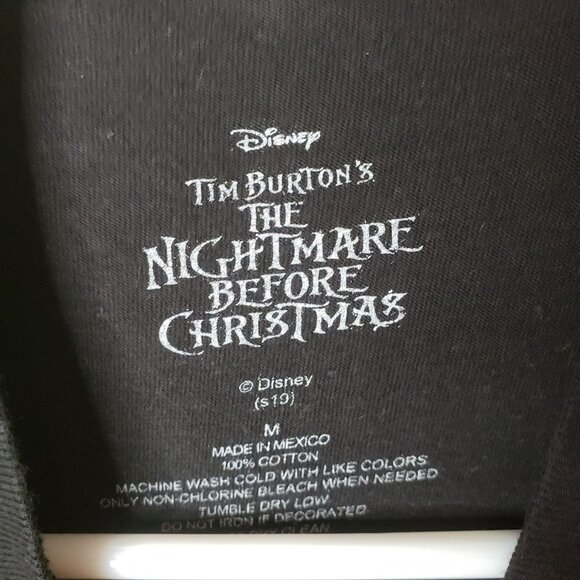 THE Nightmare Before Chritmas Disney Tee Shirt Comic Tim Burton 's Size … - Picture 3 of 7